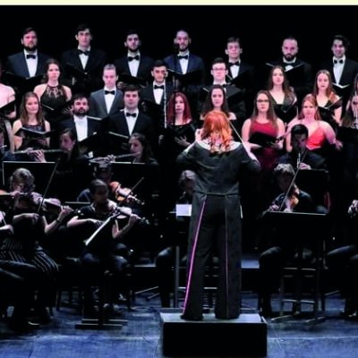 Koncert v farni cerkvi - Orkester in zbor glasbene šole Ljubljana Vič-Rudnik