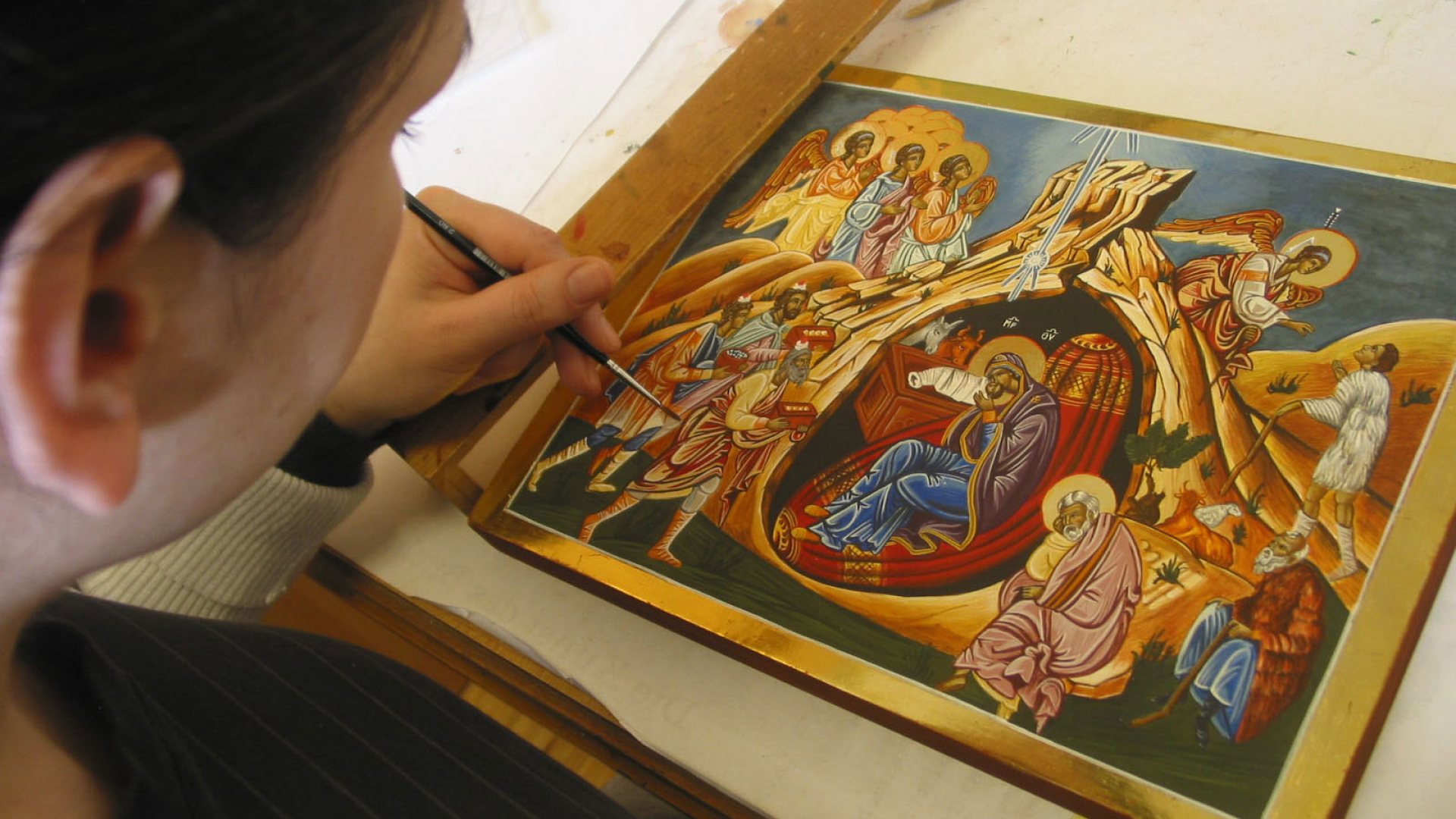 Ikonenmalerei - slikanje ikon