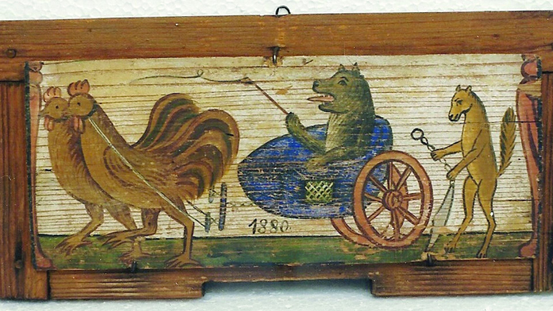 Ausstellung/Razstava  Dietmar Tscherteu “Bienenbretter und Unterrichtstafeln”