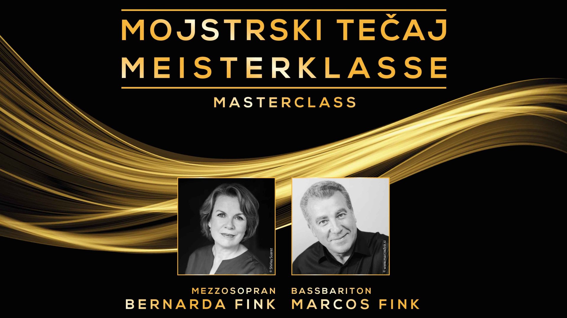 Mojstrski tečaj petja/Meisterklasse/Masterclass