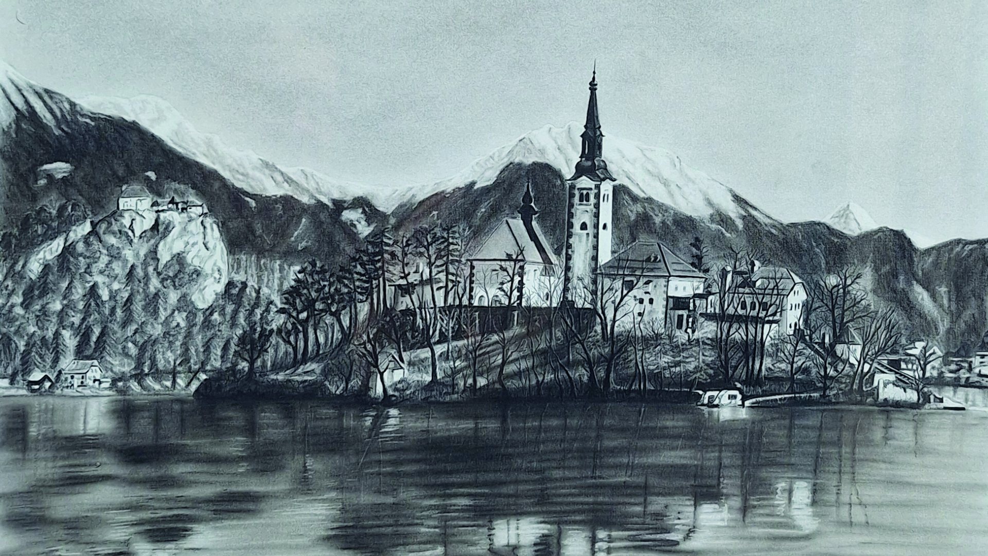 Ausstellung/razstava: Asmira Kremenovič & Manuela Micheuz “Schwarzweiss und Farbe im Dialog”