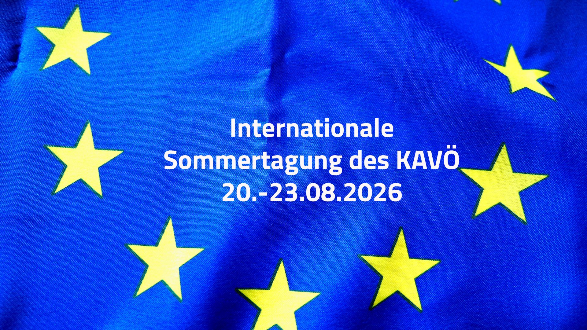 Internationale Sommertagung des KAVÖ